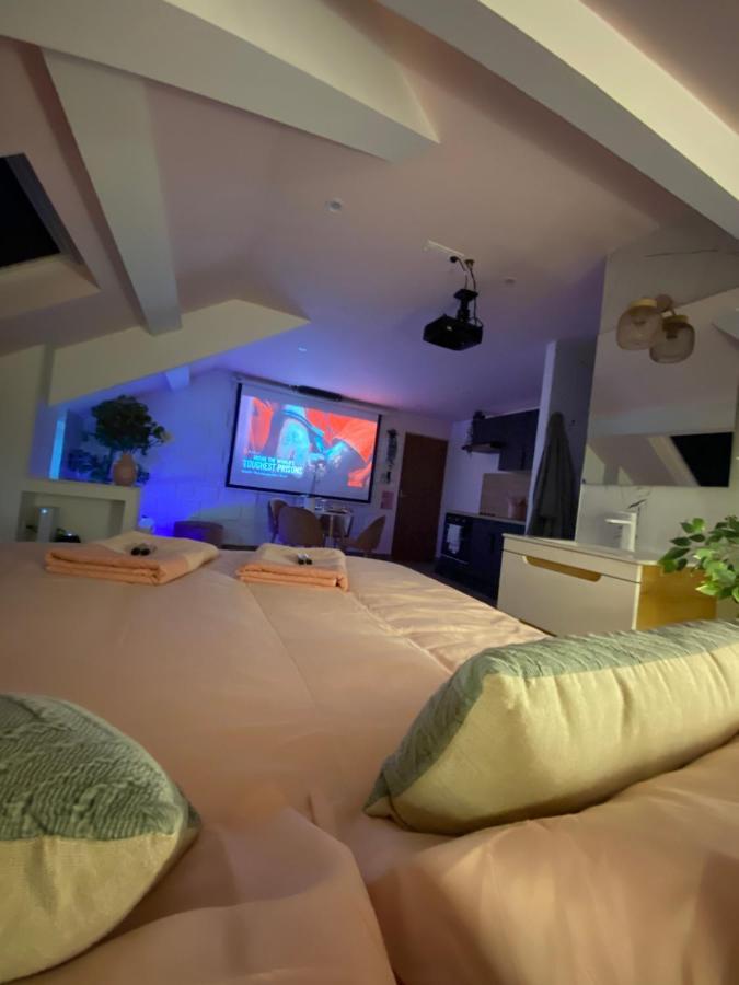 Capsule Color Deluxe Balneo I Ecran Home Cinema I Console De Jeux Trith-Saint-Leger Экстерьер фото